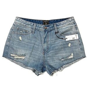 TWELVE by ONTWELFTH Distressed Denim Cut Off Shorts size 29